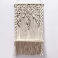 BOX DESS Macrame Wall Hanging Decorations for Home Garden Balcony Living Room-thumb2