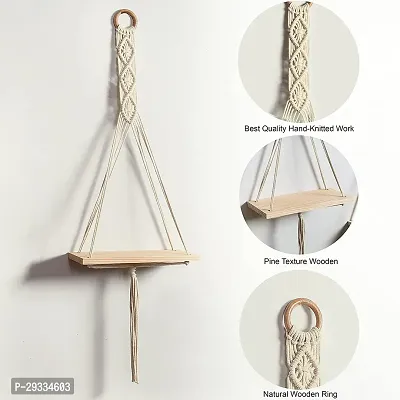 RING WALA Macrame Wall Shelf Pure Cotton-thumb2