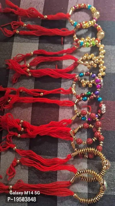 New Girls Mix Rakhi (Set of 10 Rakhi )-thumb4