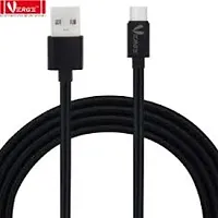 MONITOR Micro USB data Cable 1 m Micro USB Cable  (Compatible with Mobile Phones, Tablets, Black, One Cable)-thumb1