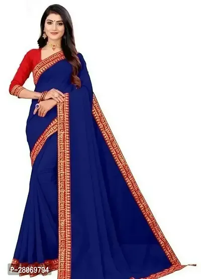 Fancy Art Silk Saree With Blouse Piece For Women