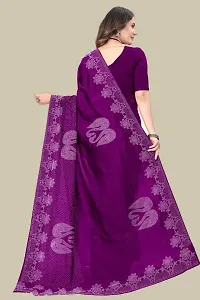 Stylish Georgette Saree with Blouse piece For Women-thumb1