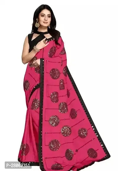 Fancy Art Silk Saree With Blouse Piece For Women