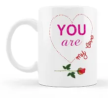 Manvi Creations Coffee Mug You Are My Love Printed Gift for Girlfriend Boyfriend, Husband Wife on Birthday, Anniversary, Valentine Day, Friendship day-thumb1