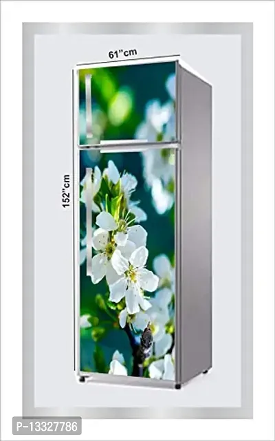 Ruby D?cor Decorative Refrigerator Door Sticker PVC Vinyl Fridge Wrap Sticker for Home (160 cm x 60 cm or 63 X 24 Inches)-thumb2