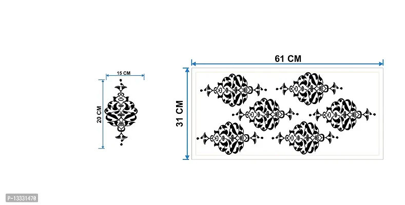 Ruby D?COR Vinyl Lantern Motif Set of 6 Motifs-thumb2