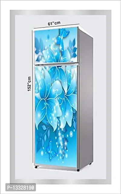 Ruby D?cor Decorative Refrigerator Door Sticker PVC Vinyl Fridge Wrap Sticker for Home (160 cm x 60 cm or 63 X 24 Inches)-thumb3