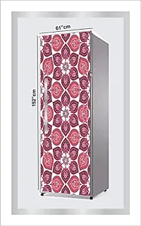 Ruby D?cor Decorative Refrigerator Door Sticker PVC Vinyl Fridge Wrap Sticker for Home (160 cm x 60 cm or 63 X 24 Inches)-thumb3