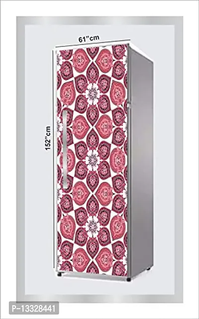 Ruby D?cor Decorative Refrigerator Door Sticker PVC Vinyl Fridge Wrap Sticker for Home (160 cm x 60 cm or 63 X 24 Inches)-thumb4