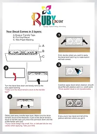 Ruby D?cor Islamic Arbic Decal Design Islamci Sticker for wal 58cm X 22 cm-thumb2