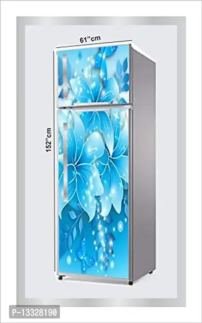 Ruby D?cor Decorative Refrigerator Door Sticker PVC Vinyl Fridge Wrap Sticker for Home (160 cm x 60 cm or 63 X 24 Inches)-thumb2