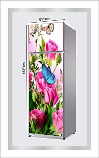 Ruby D?cor Decorative Refrigerator Door Sticker PVC Vinyl Fridge Wrap Sticker for Home (160 cm x 60 cm or 63 X 24 Inches)-thumb2