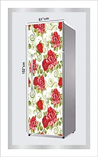 Ruby D?cor Decorative Refrigerator Door Sticker PVC Vinyl Fridge Wrap Sticker for Home (160 cm x 60 cm or 63 X 24 Inches)-thumb3