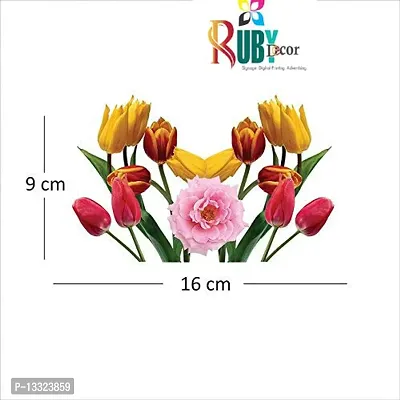 Ruby d?cor Lily and Tulip and Roses Switch Board Sticker Set of 5 Boards-thumb4