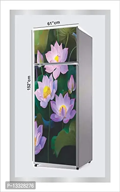 Ruby D?cor Decorative Refrigerator Door Sticker PVC Vinyl Fridge Wrap Sticker for Home (160 cm x 60 cm or 63 X 24 Inches)-thumb3