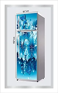 Ruby D?cor Decorative Refrigerator Door Sticker PVC Vinyl Fridge Wrap Sticker for Home (160 cm x 60 cm or 63 X 24 Inches)-thumb1