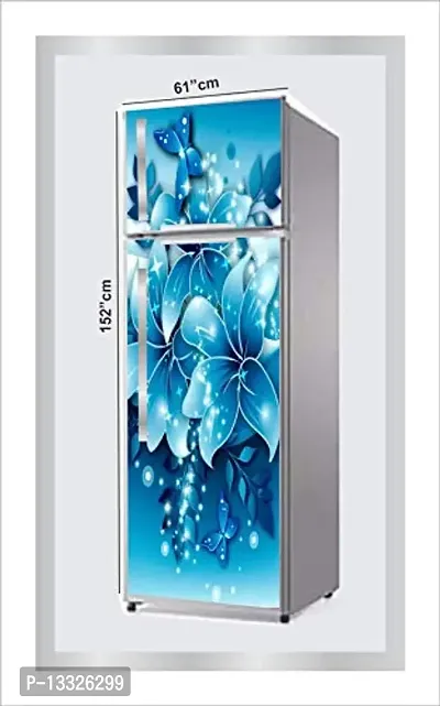 Ruby D?cor Decorative Refrigerator Door Sticker PVC Vinyl Fridge Wrap Sticker for Home (160 cm x 60 cm or 63 X 24 Inches)-thumb2