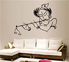 Ruby Decor StickersKart Wall Stickers Krishna Modern Art-thumb1