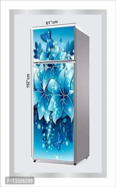 Ruby D?cor Decorative Refrigerator Door Sticker PVC Vinyl Fridge Wrap Sticker for Home (160 cm x 60 cm or 63 X 24 Inches)-thumb3