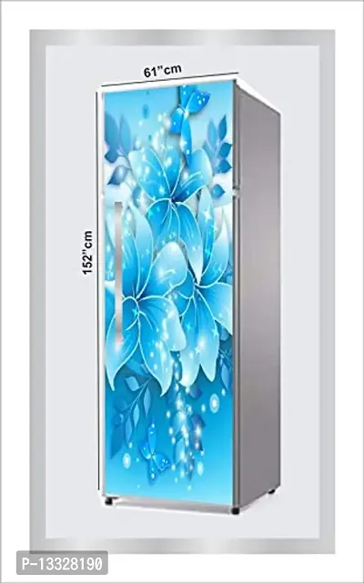 Ruby D?cor Decorative Refrigerator Door Sticker PVC Vinyl Fridge Wrap Sticker for Home (160 cm x 60 cm or 63 X 24 Inches)-thumb4