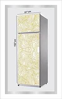 Ruby D?cor Decorative Refrigerator Door Sticker PVC Vinyl Fridge Wrap Sticker for Home (160 cm x 60 cm or 63 X 24 Inches)-thumb2