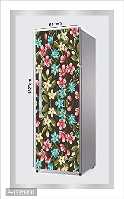 Ruby D?cor Decorative Refrigerator Door Sticker PVC Vinyl Fridge Wrap Sticker for Home (160 cm x 60 cm or 63 X 24 Inches)-thumb4