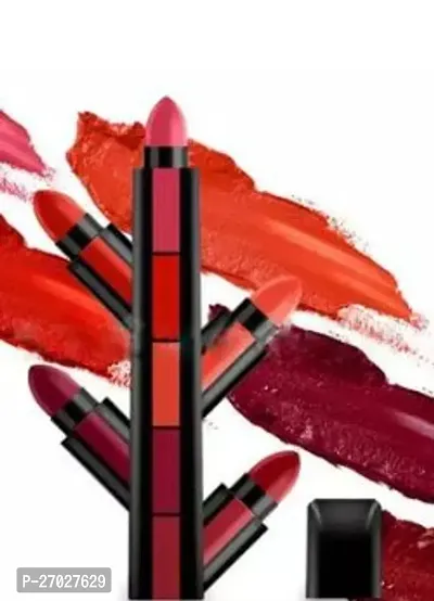 Premium One 5In1 Best Quality Lipstick, Pack Of 5-thumb0