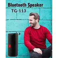 TG-113 Ultra 3D Dynamic Thunder Sound With High Bass Wireless Portable Speaker� 9 W Bluetooth Speaker  (Blue, Stereo Channel)-thumb4