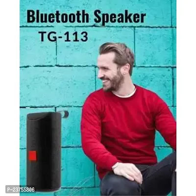 TG-113 Ultra 3D Dynamic Thunder Sound With High Bass Wireless Portable Speaker� 9 W Bluetooth Speaker  (Blue, Stereo Channel)-thumb5