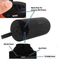 TG-113 Ultra 3D Dynamic Thunder Sound With High Bass Wireless Portable Speaker� 9 W Bluetooth Speaker  (Blue, Stereo Channel)-thumb3