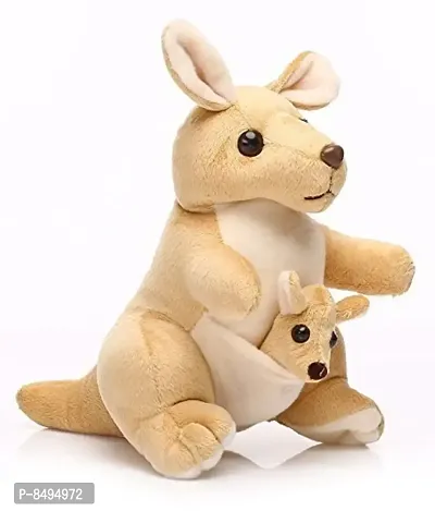 Kangaroo Soft toy, Baby toys,Soft toy, Toy for girl, birthday gift for girl/boys, toy gift for girls, animals toys-thumb2