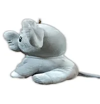 Elephant Soft Toy,Baby Elephant grey for Kids,Elephant for Kids,Cute Little crown elephant-thumb1