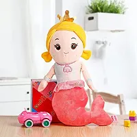 Plush red Mermaid Soft Doll Stuffed Plush Toy for Kids Girls Birthday Gifts Decoration/girls /boys/gifts/birthday soft toys.-thumb1