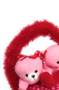 Couple On heart Love teddy Bear Valentines Gifts Items-thumb1