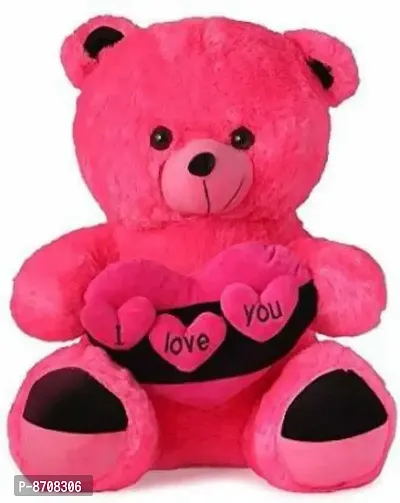 Pink Teddy Bear Hug able Soft  Toys | Happy birthday gifts | Valentines Gifts |-thumb0