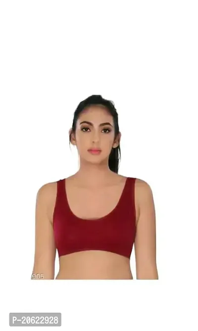 Stylish Cotton Solid Bras For Women Pack Of 1-thumb0