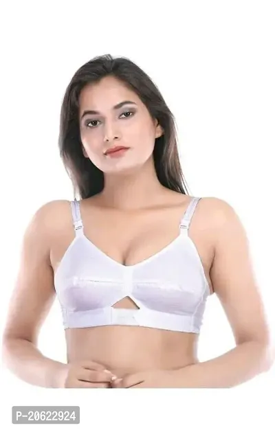 Stylish Cotton Solid Bras For Women Pack Of 1-thumb0