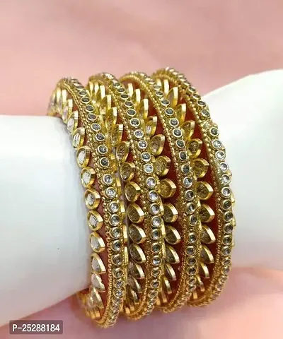 Golden Stone Bangle-thumb0