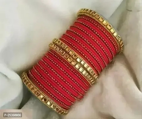 New Collection Of Velvet Bangle Set Combo With Mirror Work Kangan Set And Bangles For Girls