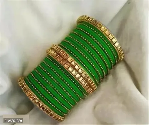 New Collection Of Velvet Bangle Set Combo With Mirror Work Kangan Set And Bangles For Girls.