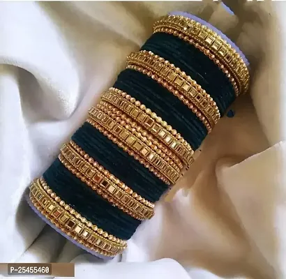 Bangles Twinkling Glittering Bracelet  Bangles (Set Of More Than 10 Bangles) For Women And Girls.