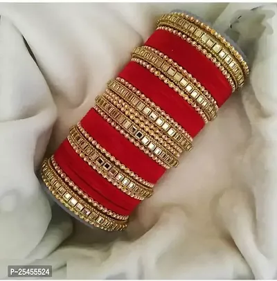 Bangles Twinkling Glittering Bracelet  Bangles (Set Of More Than 10 Bangles) For Women And Girls.-thumb0