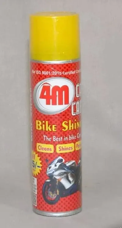 Car Care Bike Shiner Form Bass 250Ml Instantly Cleans, Polishes And Shines Bikes, Motorbikes, Sports Bikes, Scooters, Cars, Bullets | Useful For Plastic, Metal, Tyre And Rubber Parts