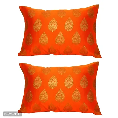 Stylish Sillk Cushion Cover (12x18)