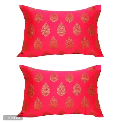 Stylish Sillk Cushion Cover (12x18)