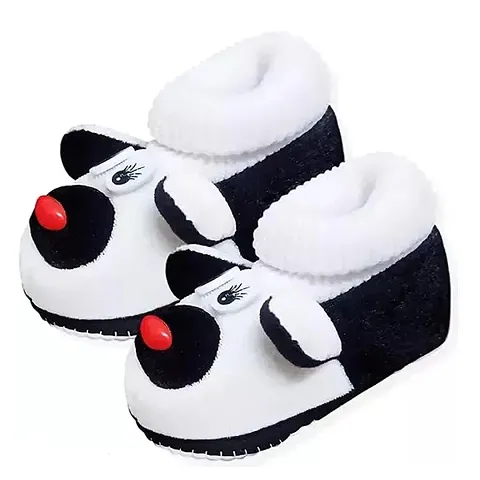 Comfortable Fabric Solid Flat Boots For Boys