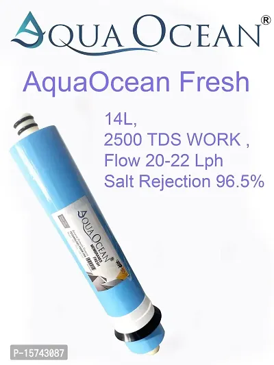 AquaOcean Fresh 100 GPD RO Membrane 11 Layer Imported Membrane Work 1500-2000 TDS Rijection 96% Flow 18-20 Liter For Technology Ro Water Purifier|All Kind Of RO Water Purifier(Gold)-thumb2