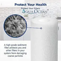 AquaOcean Water Purifier 10 inch PP Spun Filter Candle 100 GM For RO water purifier filter All Type Of Home And Kitchen  All Domestic RO Used (White)-thumb3