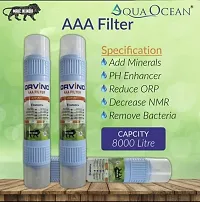 AquaOcean Water Purifier Ro ORVINO Alkaline H2 A-A-A Filter 15000 Liter Capacity service kit with all Accessories  Suitable Home And Kitchen Used All Domestic RO-thumb4