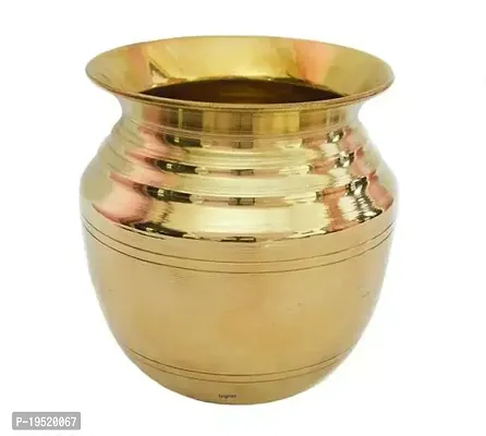 Traditional Brass Pooja Kalash Pot 400ML